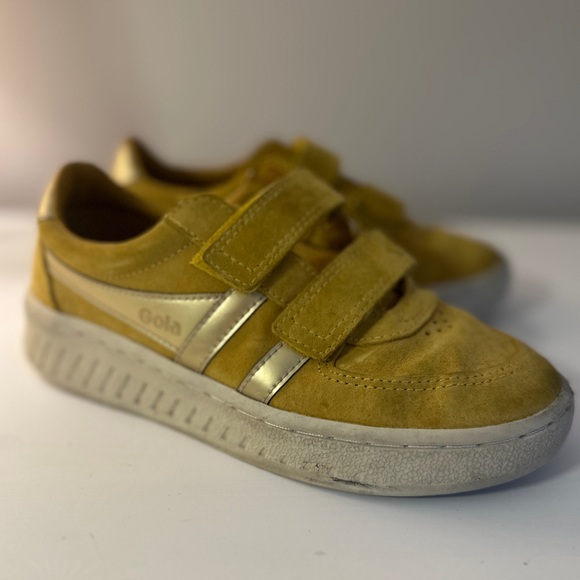 Girls Gold Gola Shoes - Picture 8 of 10